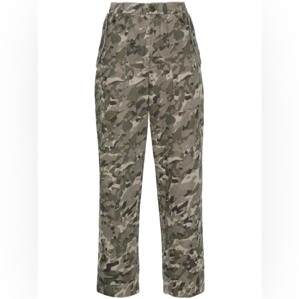 Zadig & Voltaire Pilote Canvas Camo Cargo Pants NWT Size 38 (US M)
